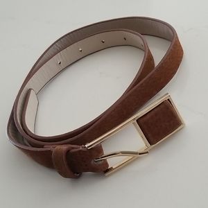 Texture Suede Belt
